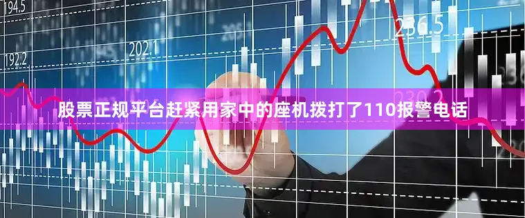 股票正规平台赶紧用家中的座机拨打了110报警电话