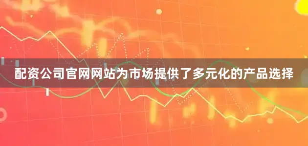 配资公司官网网站为市场提供了多元化的产品选择