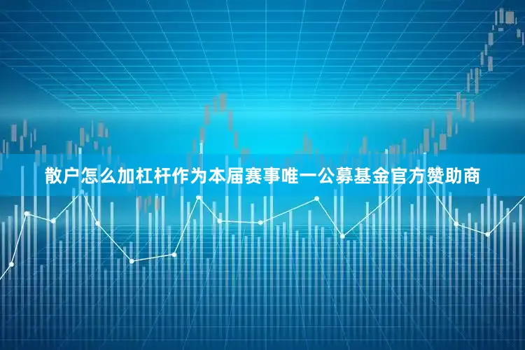散户怎么加杠杆作为本届赛事唯一公募基金官方赞助商